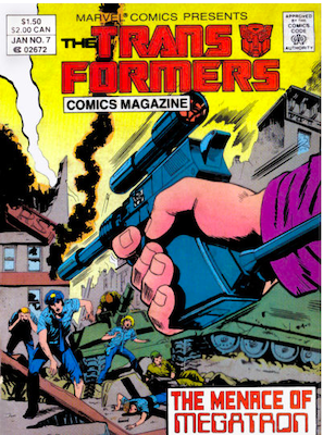Click to see the value of Transformers Comics #7