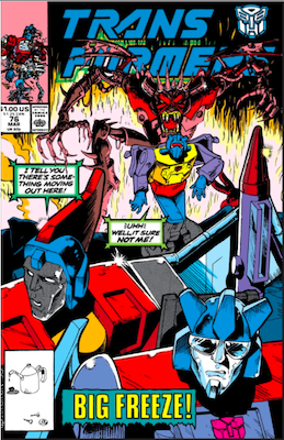 Click to see the value of Transformers Comics #76