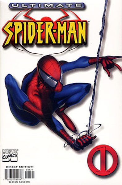 #81: Ultimate Spider-man 1 “White” Variant, Quesada (2000)