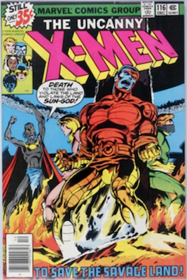Uncanny X-Men #116: Click Here for Values