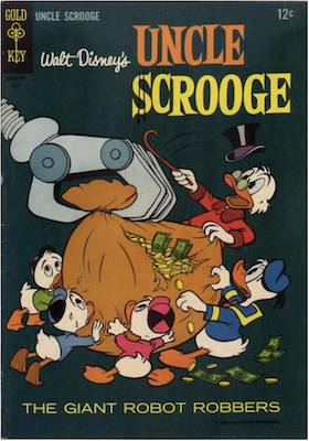 Uncle Scrooge #58. Click for values.
