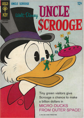 Uncle Scrooge #65. Click for values.