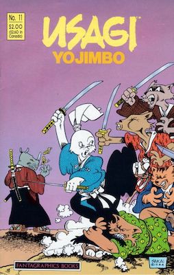 Usagi Yojimbo #11: Click Here for Values