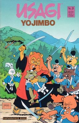 Usagi Yojimbo #28: Click Here for Values