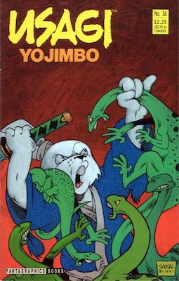 Usagi Yojimbo #34: Click Here for Values