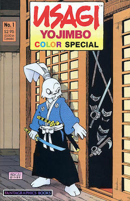Usagi Yojimbo Color Special #1: Click Here for Values