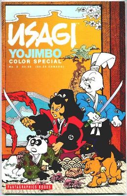 Usagi Yojimbo Color Special #2: Click Here for Values