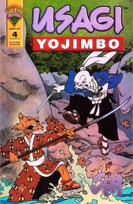 Usagi-Yojimbo v2 #4: Click Here for Values