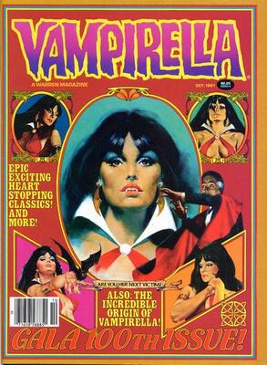 Vampirella #100: Click Here for Values