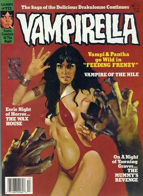 Vampirella #113: Last issue, very low print run. Click for values