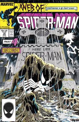 Web of Spider-Man #32: Click Here for Values