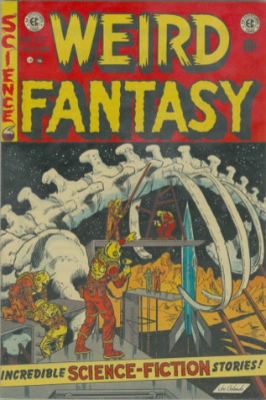 Weird Fantasy #22: Last Issue before the merger with Weird Science comics. Click to see current values