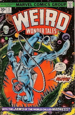 Weird Wonder Tales #15 30c Variant April, 1976. Regular Price Box