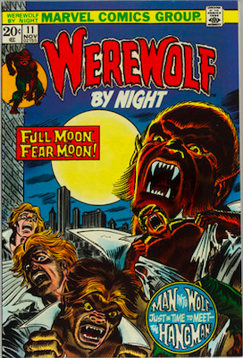 Werewolf by Night #11: Click Here for Values