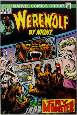 Werewolf by Night #12: Click Here for Values