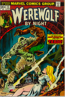 Werewolf by Night #13: Click Here for Values
