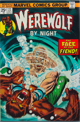 Werewolf by Night #22: Click Here for Values