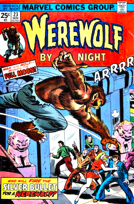Werewolf by Night #23: Click Here for Values