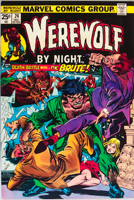 Werewolf by Night #24: Click Here for Values