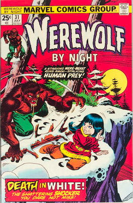 Werewolf by Night #31: Click Here for Values