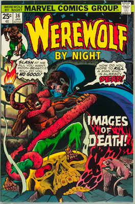 Werewolf by Night #36: Click Here for Values