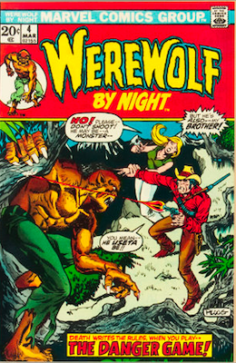 Werewolf by Night #4: Click Here for Values