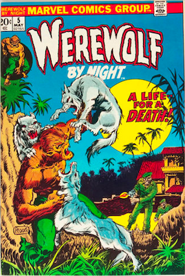 Werewolf by Night #5: Click Here for Values