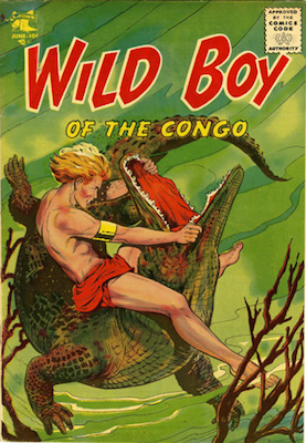 Wild Boy of the Congo #11. Matt Baker cover art. Click for prices