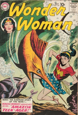 Wonder Woman #107: First Mer-Boy. Click for value