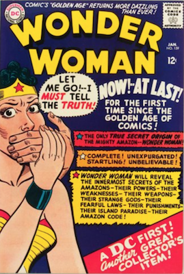 Wonder Woman #159: Origin Story Retold. Click for value