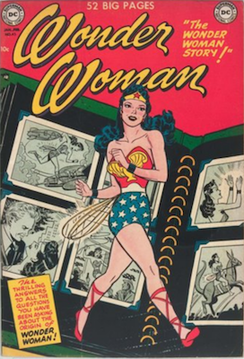 Wonder Woman #45: Origin Story Retold. Click for values