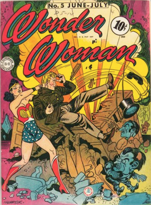 Wonder Woman Comics #5: First Dr. Psycho. Click for values