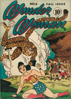 Origin and First Appearance, Cheetah, Wonder Woman #6, DC Comics, 1943. Click for value