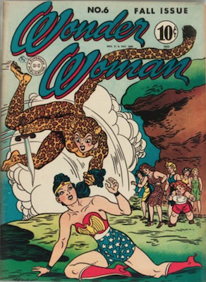 Wonder Woman Comics #6: First Cheetah. Click for value