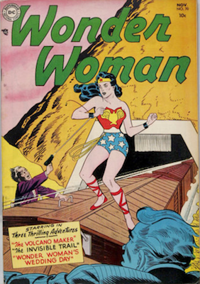 Wonder Woman Comics #70: First Angle Man. Click for value