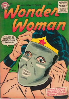 Wonder Woman #80: Origin of the Invisible Plane. Click for value