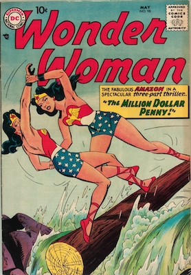 Wonder Woman #98:1st Appearance of Wonder Girl; New origin story begins. Click for value