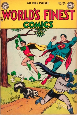 Origin and First Appearance, Crimesmith, World's Finest Comics #68, DC Comics, 1954. Click for value