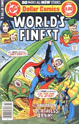 Origin and First Appearance, Count Vertigo, World's Finest Comics #251, DC Comics, 1978. Click for value