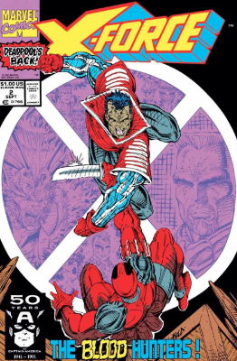 X-Force #2 (1991): 2nd Appearance of Deadpool