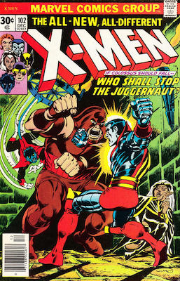 Uncanny X-Men #102: Click Here for Values