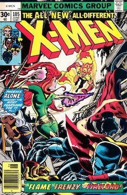 Uncanny X-Men #105: Click Here for Values