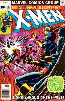 Uncanny X-Men #106: Click Here for Values