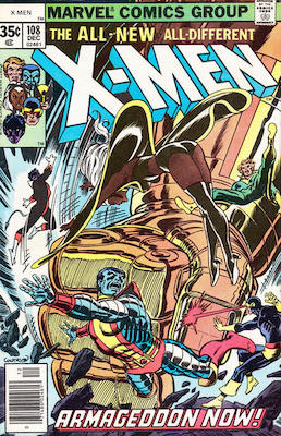 Uncanny X-Men #108: Click Here for Values