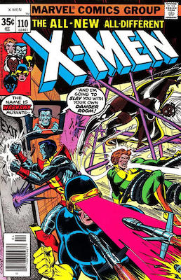 Uncanny X-Men #110: Click Here for Values