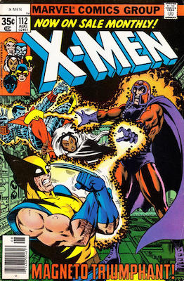 Uncanny X-Men #112: Click Here for Values