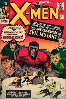 (Uncanny) X-Men #4: first Brotherhood of Evil Mutants. A hot book at the moment