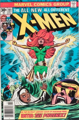 X-Men #101 (1976): First Appearance, Phoenix. Click for value