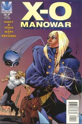 X-O Manowar #57: Click Here for Values