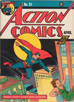 Action Comics #23: 1st Appearance of Lex Luthor. Click for values